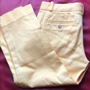 Ralph Lauren Capris bright yellow.